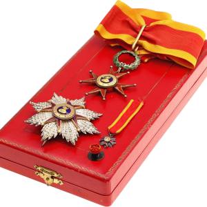 Vatican Equestrian Order of Saint Gregory the Great Commander Set 20 - th Century