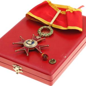 Vatican Equestrian Order of Saint Gregory the Great Commander Grand Cross Badge with miniature 20 - th Century