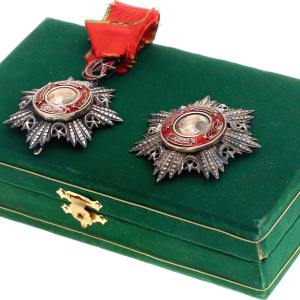 Turkey Order of Medjidie II Class Set 1852